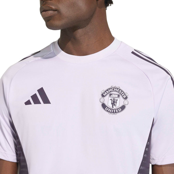 adidas Mufc Tr Jsy - prptnt/aurbla