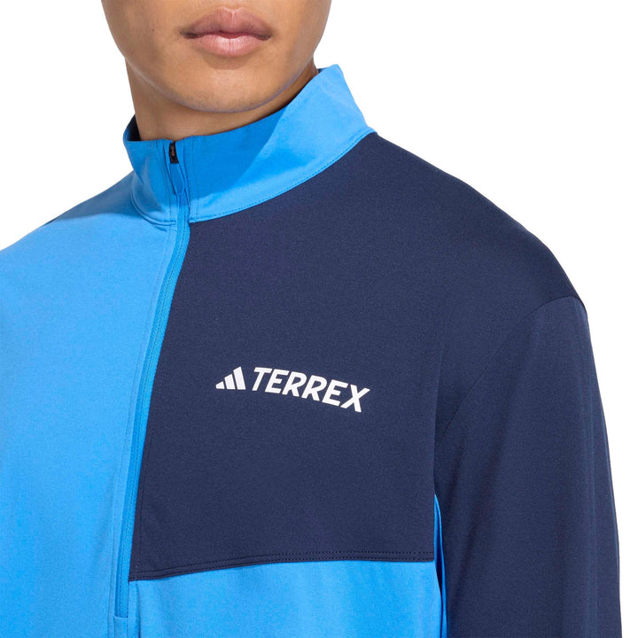 adidas Mt Halfz Ls Tee - rayblu