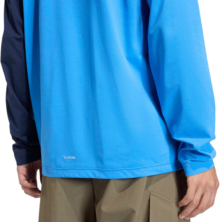 adidas Mt Halfz Ls Tee - rayblu