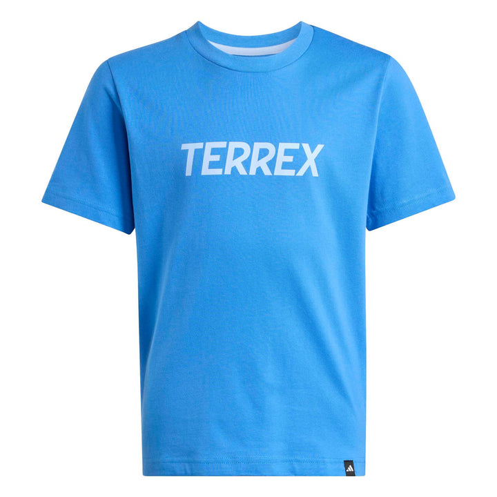 adidas K Mt Logo Tee - rayblu