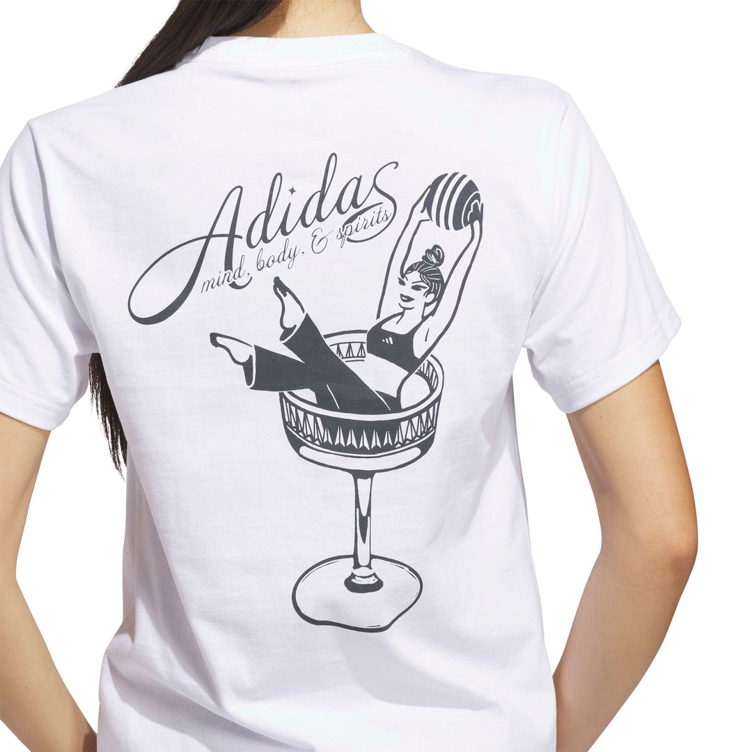 adidas W Sc Pilates T - white