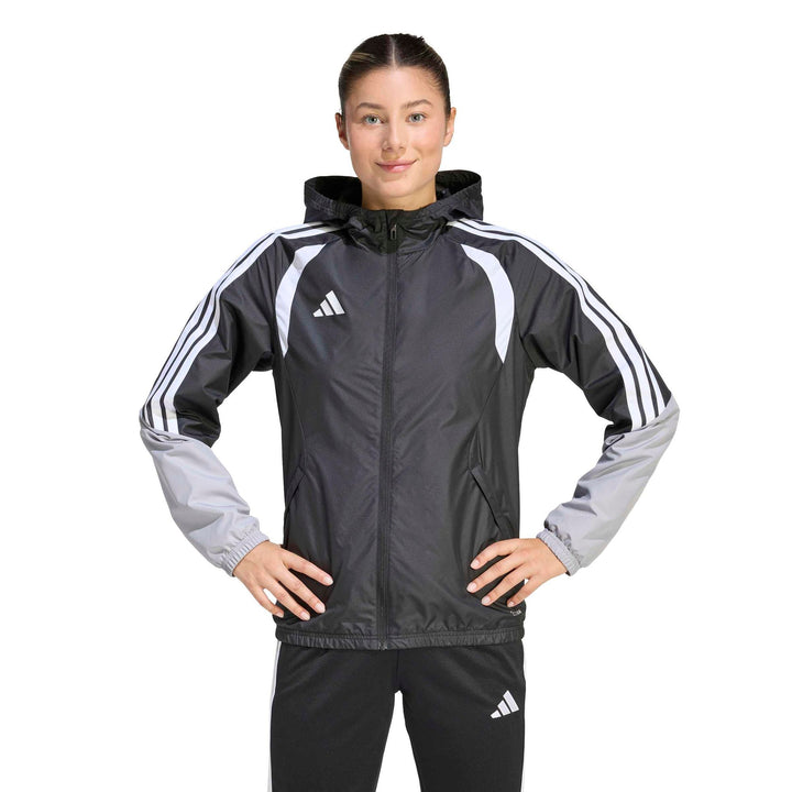 adidas Tiro26C Aw Jktw - black/ltonix/white