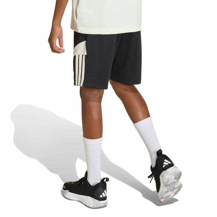 adidas J Hot Sho - black/owhite/owhite