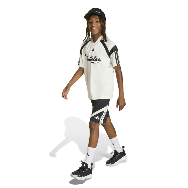 adidas J Hot Sho - black/owhite/owhite