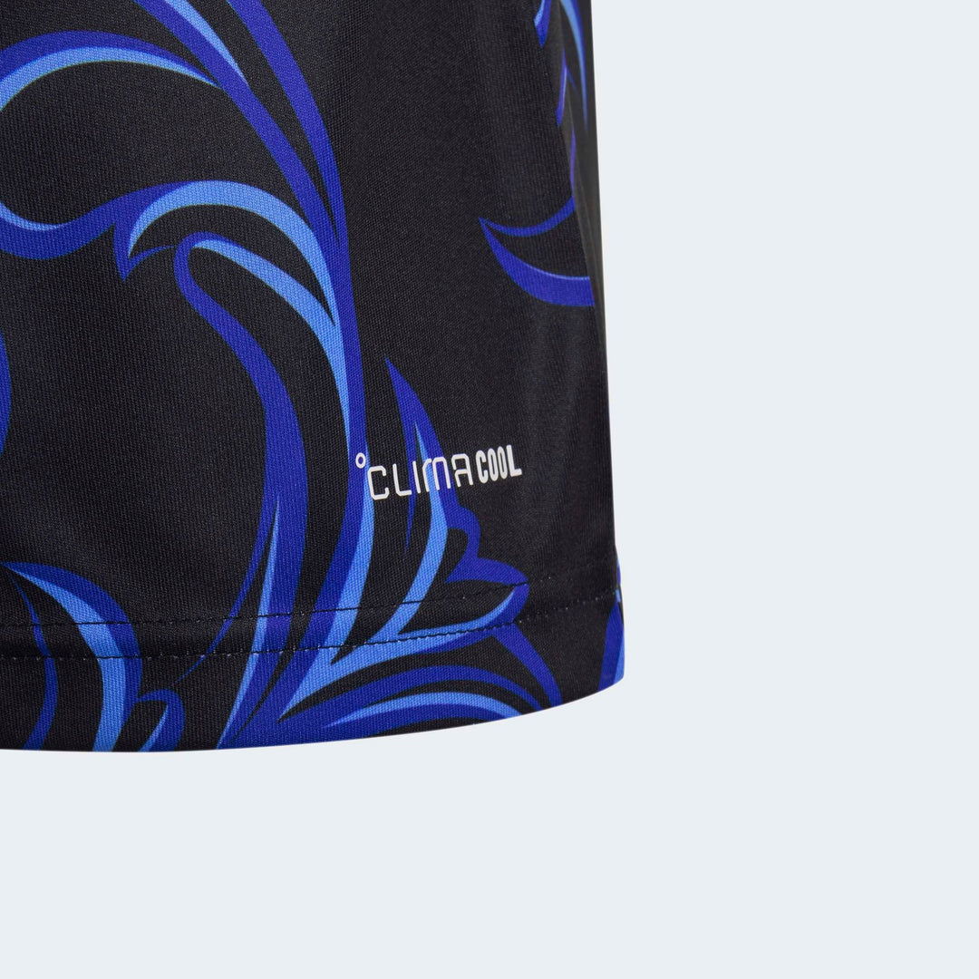 adidas Afa A Jsy Y Kinder D - black/lucblu/blubrs