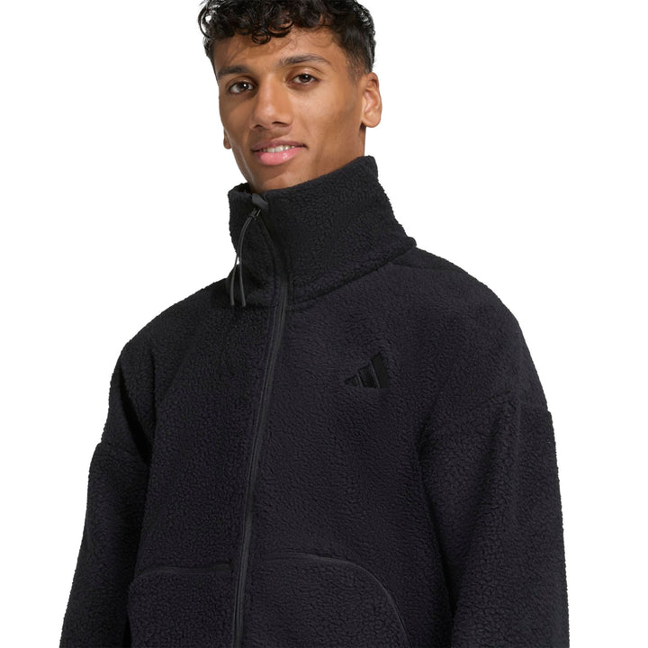 adidas M Ct Fleece Fz - black