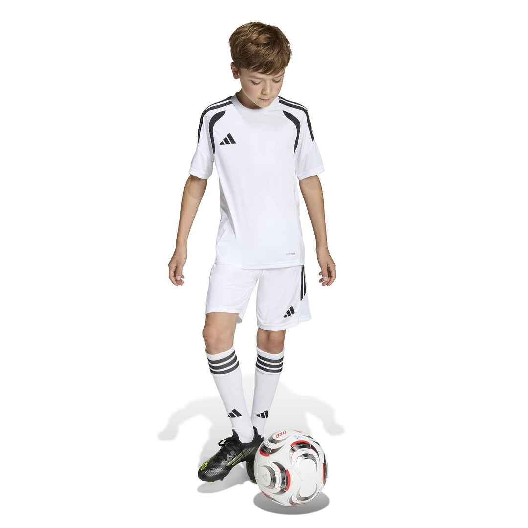 adidas Tiro26L Jsy Y Kinder - white/black/black