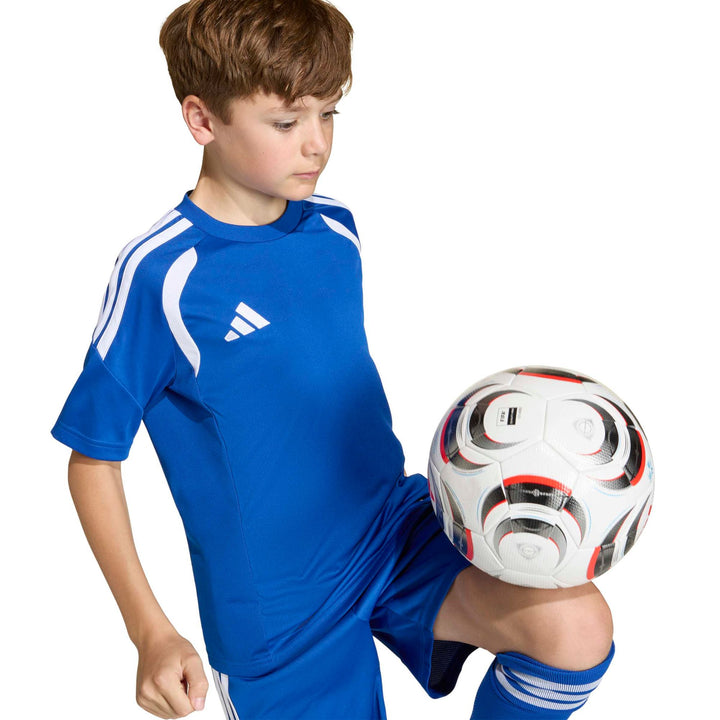 adidas Tiro26L Jsy Y Kinder - royblu/white