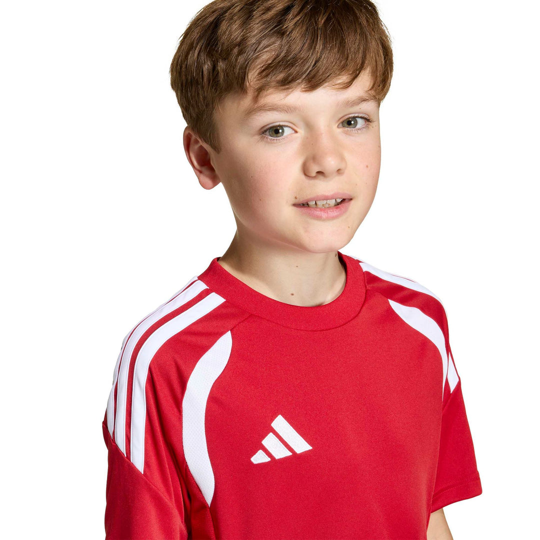 adidas Tiro26L Jsy Y Kinder - tepore/white