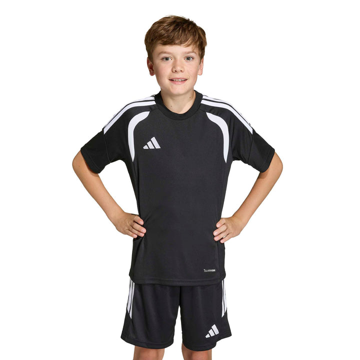 adidas Tiro26L Jsy Y Kinder - black/white
