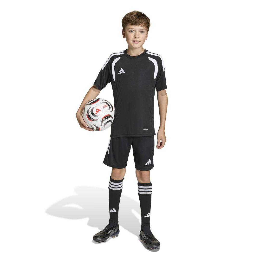 adidas Tiro26L Jsy Y Kinder - black/white
