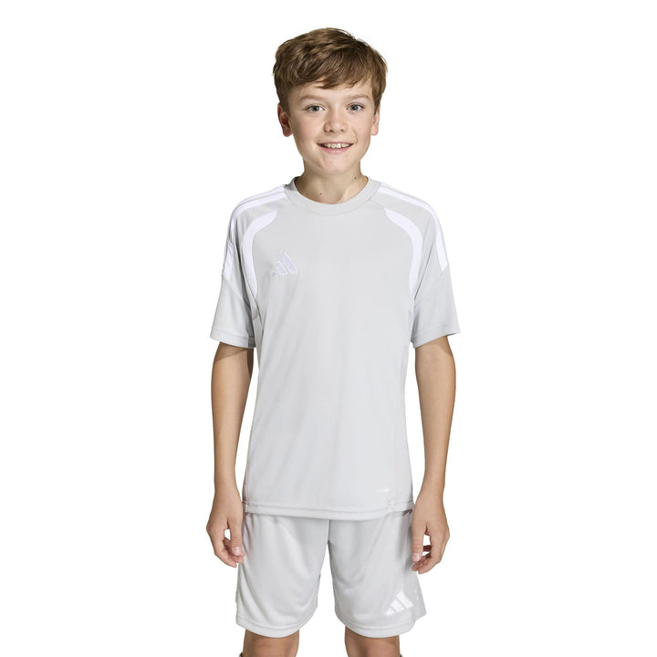 adidas Tiro26L Jsy Y Kinder - tmlggr/white