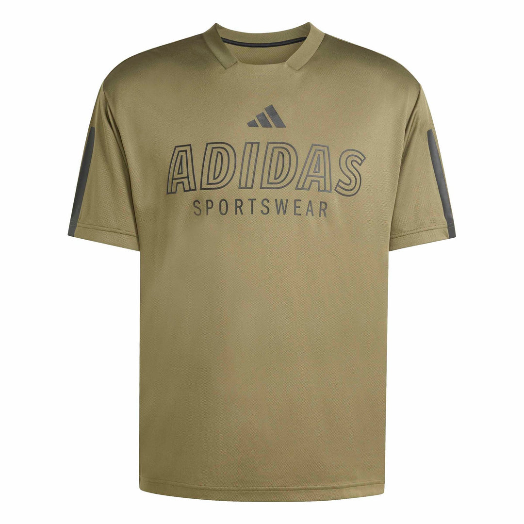 adidas M Tiro Wm Tee - olistr/black