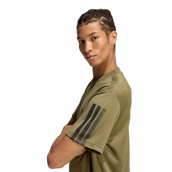 adidas M Tiro Wm Tee - olistr/black