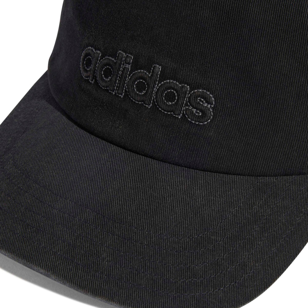 adidas Washed Dad Cap - black