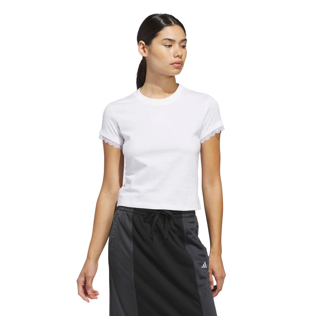 adidas W Sc Outlined T - white