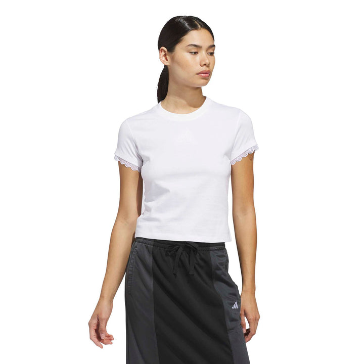 adidas W Sc Outlined T - white