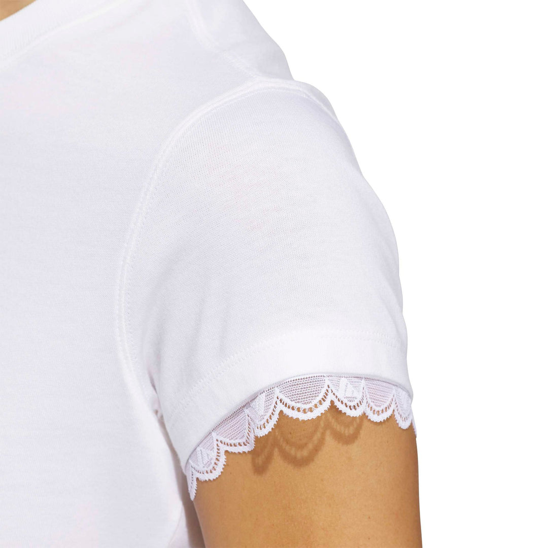 adidas W Sc Outlined T - white