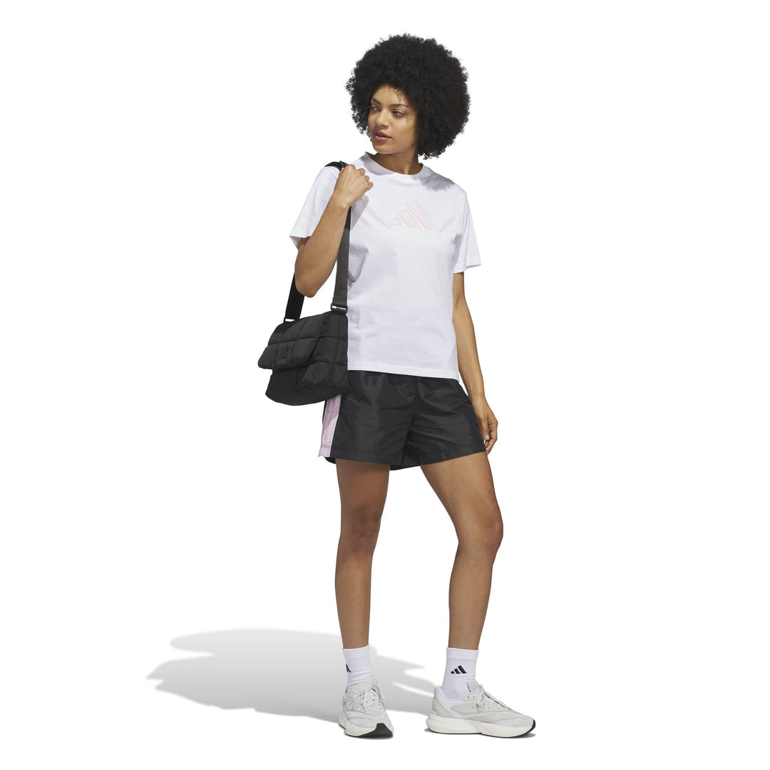 adidas W Sc Gingham T - white