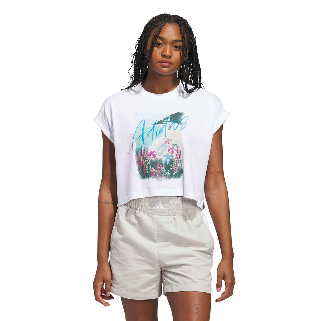 adidas W Destiadi 30 T - white