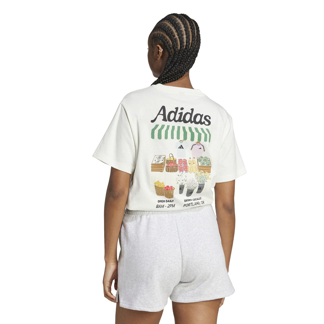 adidas W Farmmkt T - owhite