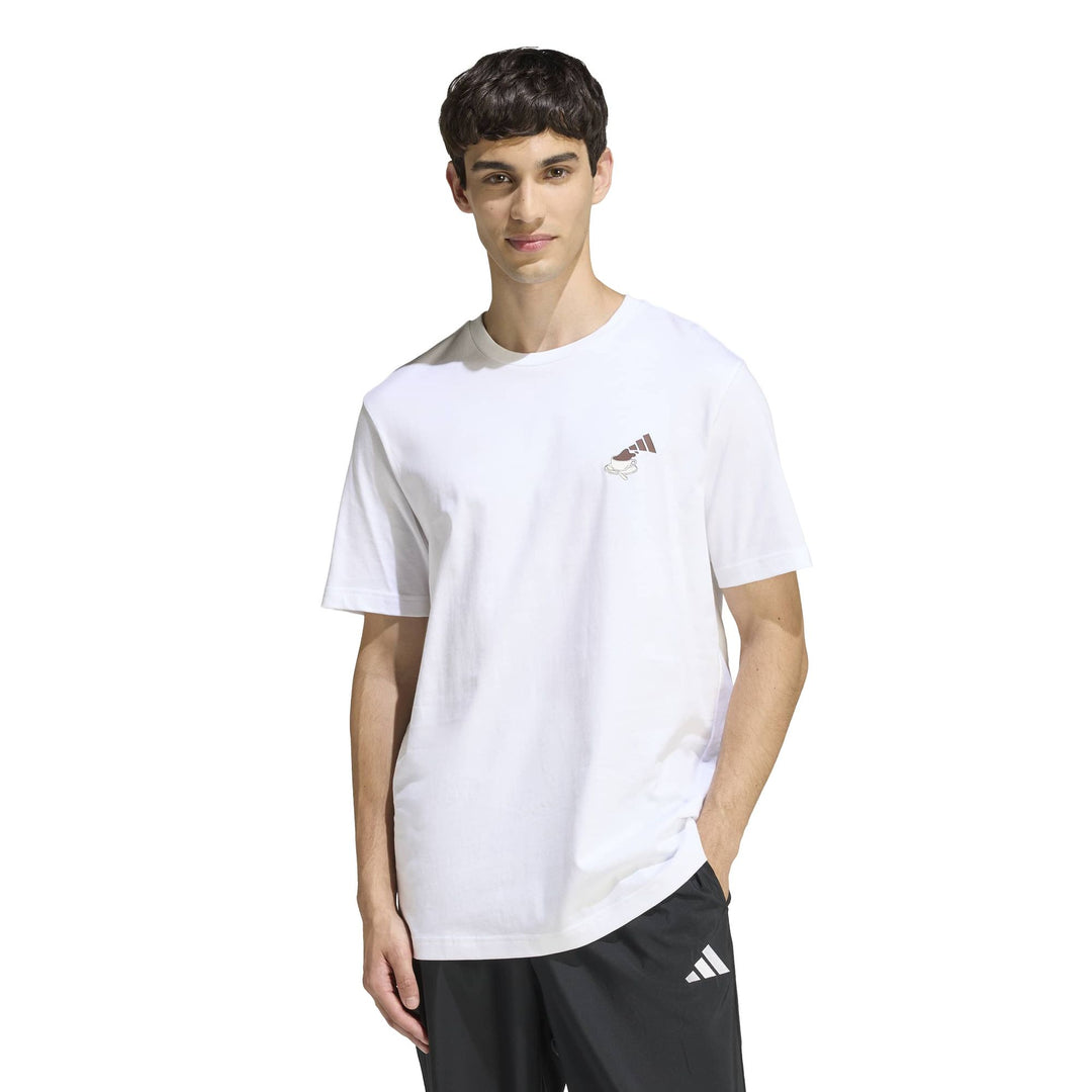 adidas M Cheesecake T - white