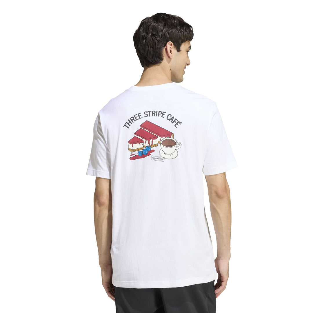 adidas M Cheesecake T - white