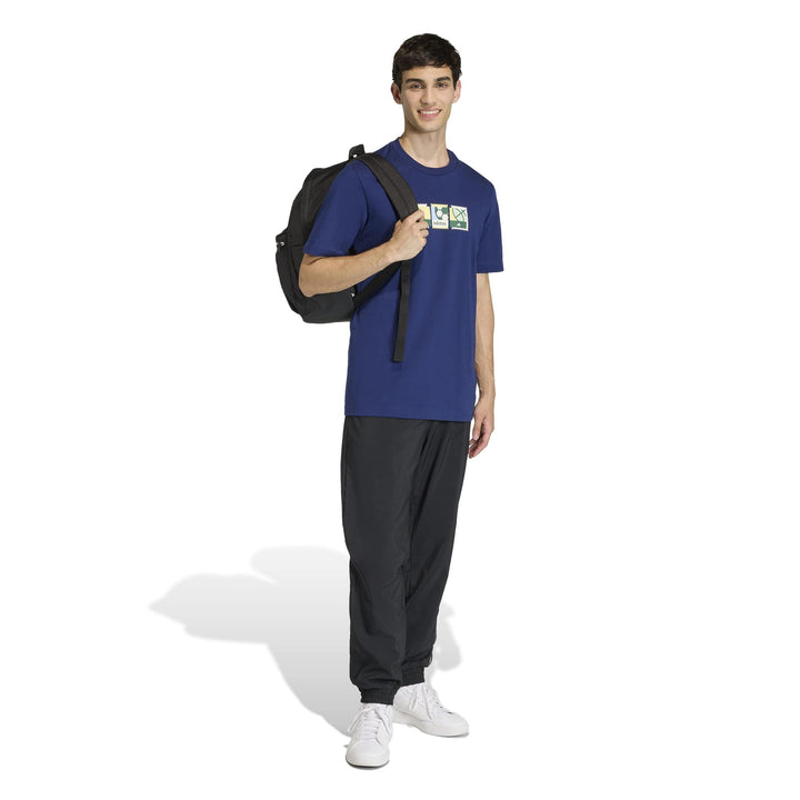adidas M Mos Stamps T - dkblue