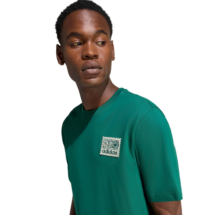 adidas M Mos Patch T - cgreen