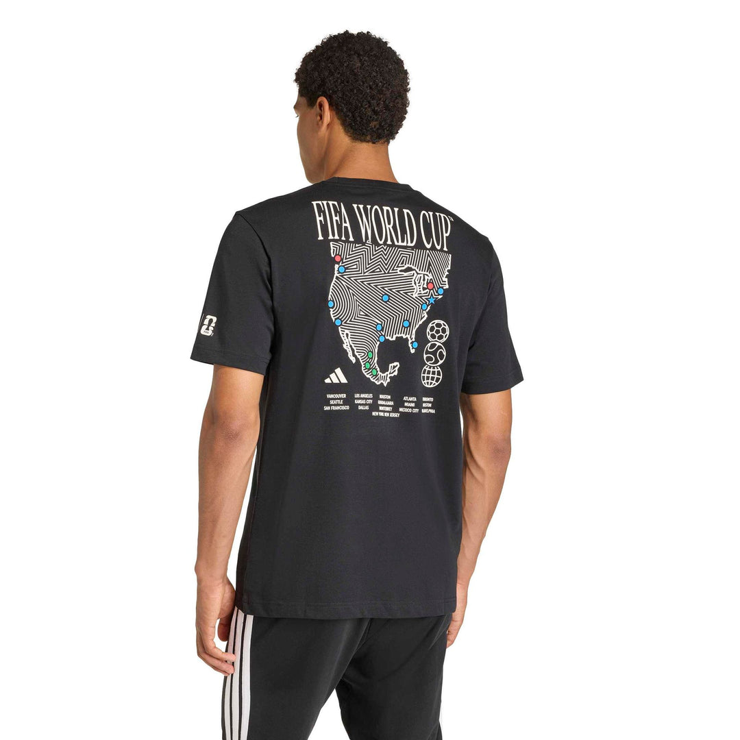 adidas M Ftb Wc Map T - black