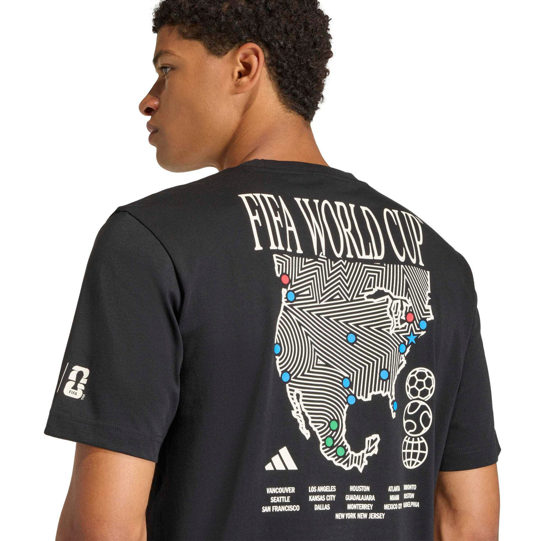 adidas M Ftb Wc Map T - black