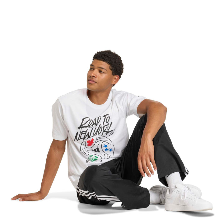 adidas M Ftb Wc Ball T - white