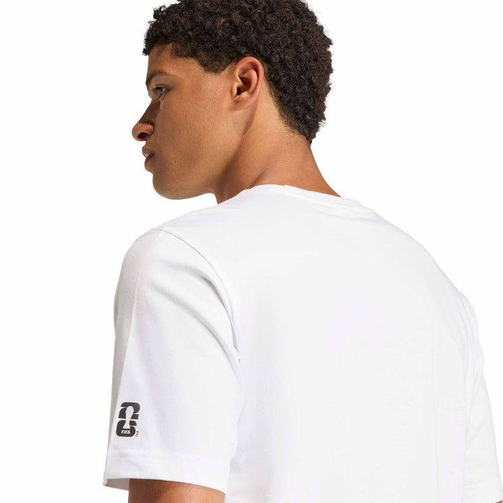 adidas M Ftb Wc Ball T - white