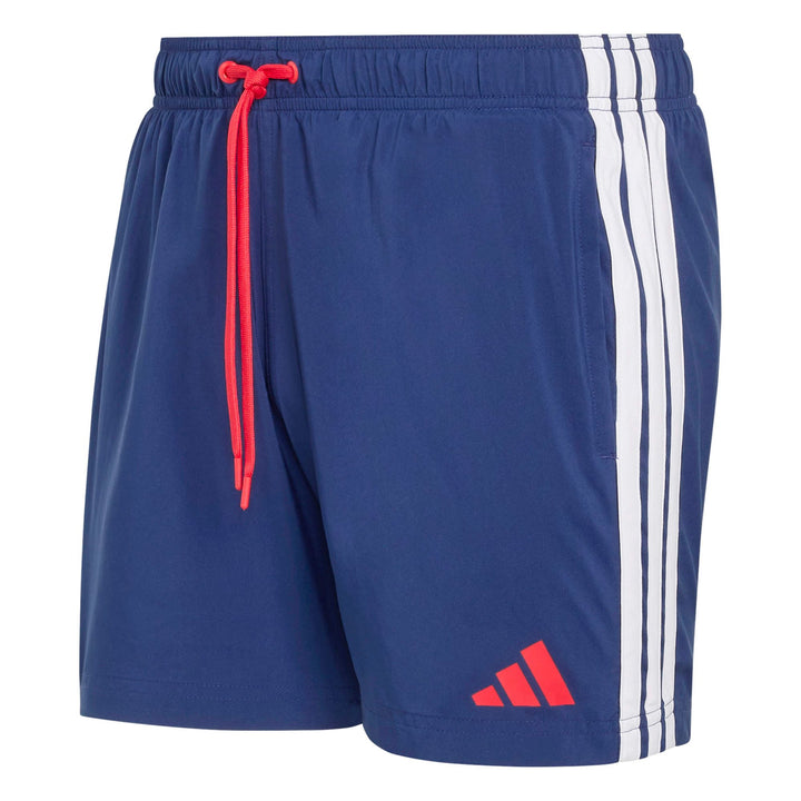 adidas 3S Sh 5In - dkblue/purrub