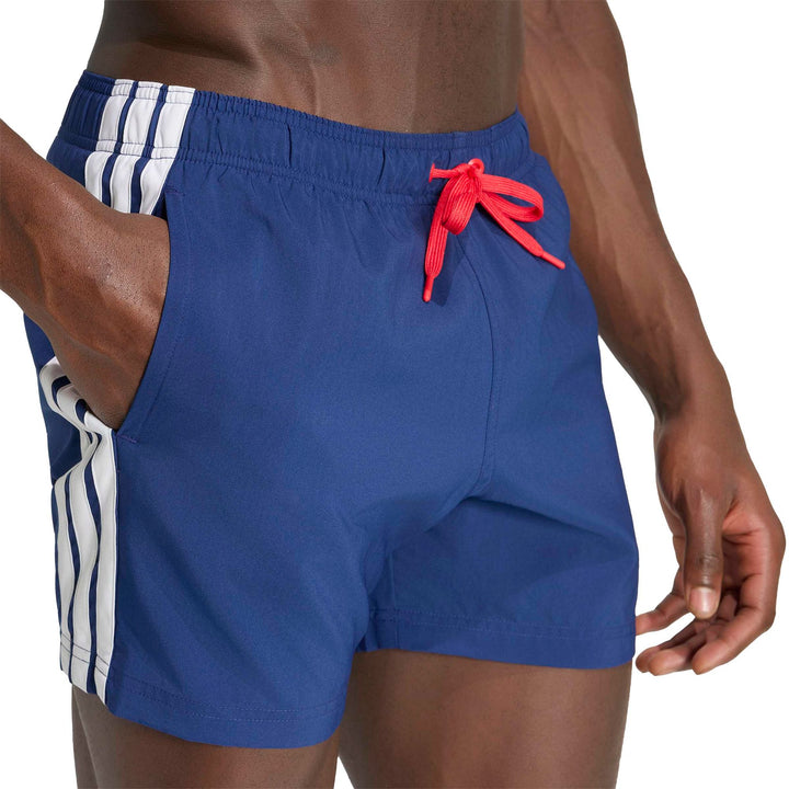 adidas 3S Sh 5In - dkblue/purrub