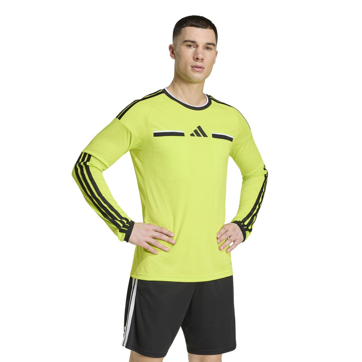 adidas Ref 26 Jsy Ls - tmssye/black