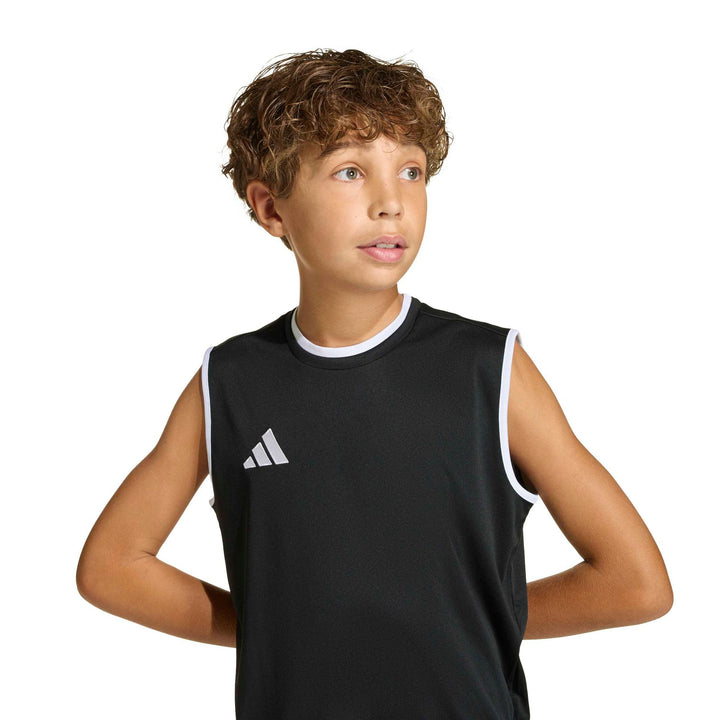 adidas Entrada 26 Sl Jsy Y Kinder - black/white