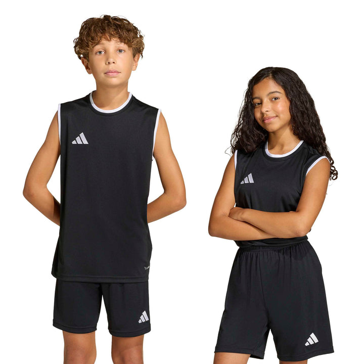 adidas Entrada 26 Sl Jsy Y Kinder - black/white