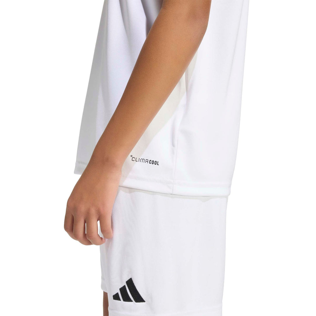 adidas Entrada 26 Sl Jsy Y Kinder - white/black