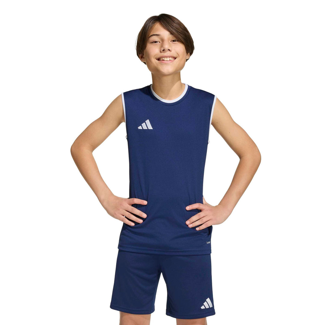 adidas Entrada 26 Sl Jsy Y Kinder - tenabl/white