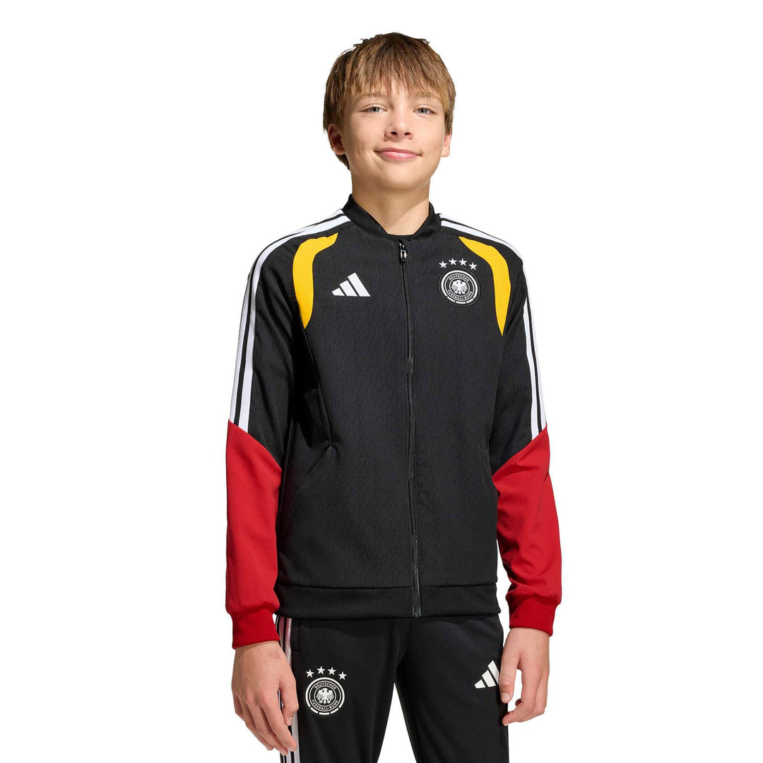 adidas Dfb Pre Jacke Y Kinder - black
