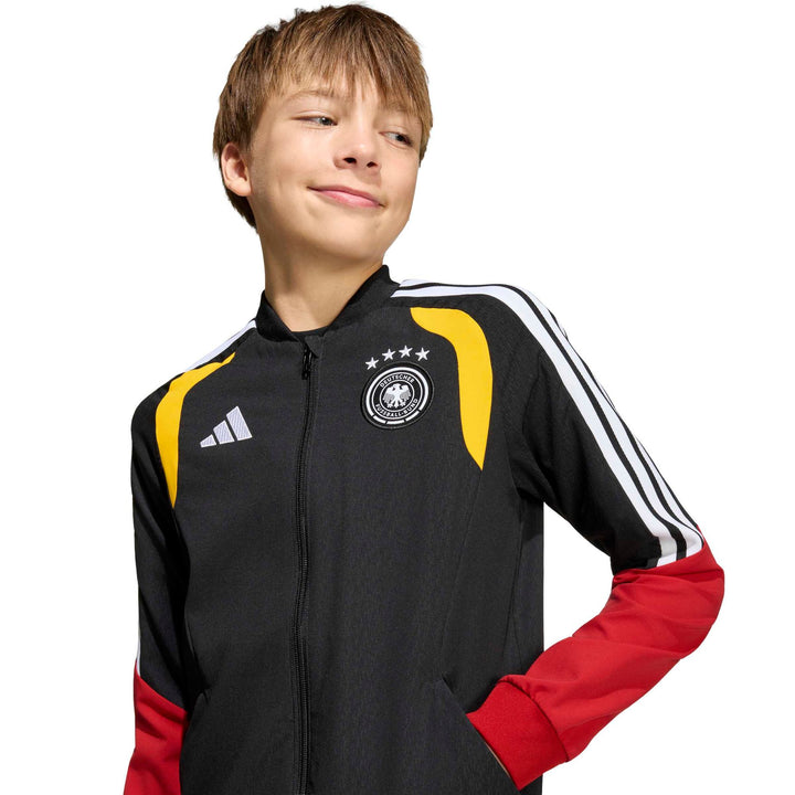 adidas Dfb Pre Jacke Y Kinder - black