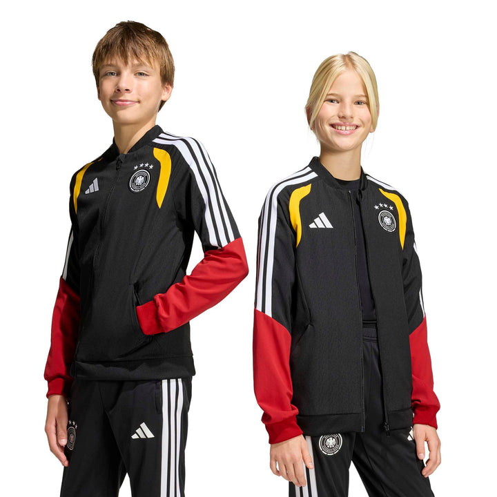 adidas Dfb Pre Jacke Y Kinder - black