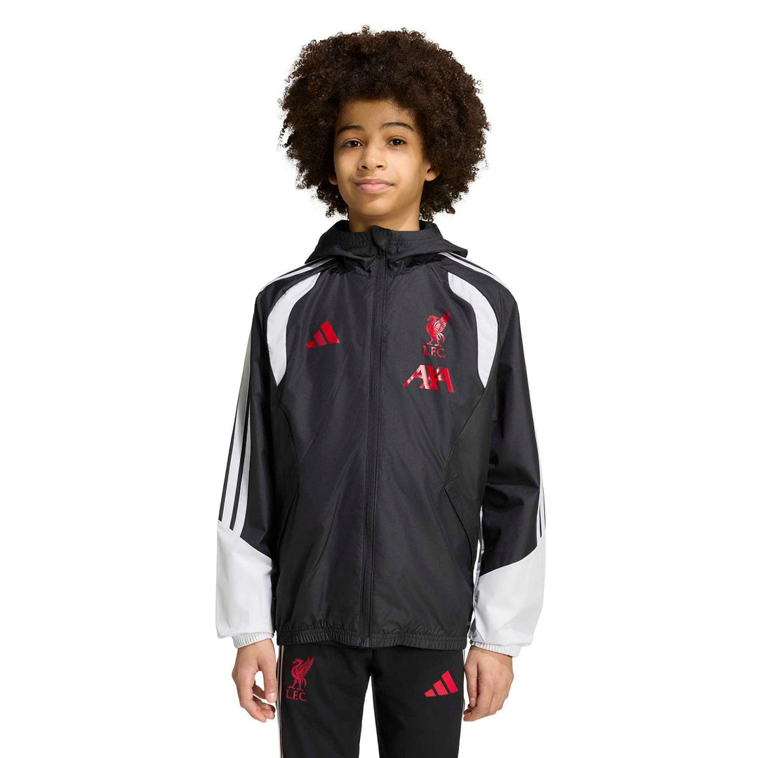 adidas Lfc Aw Jacke Y Kinder - black