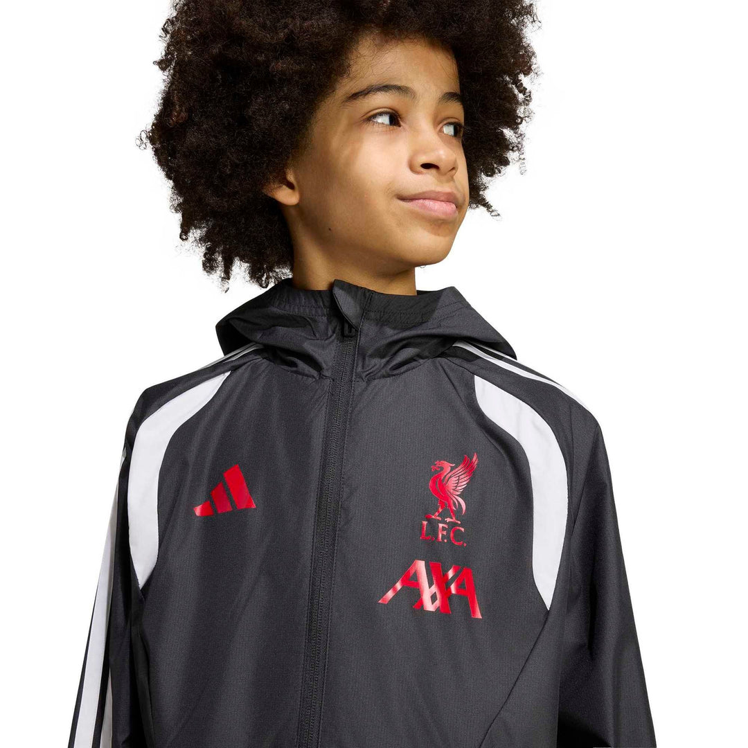 adidas Lfc Aw Jacke Y Kinder - black