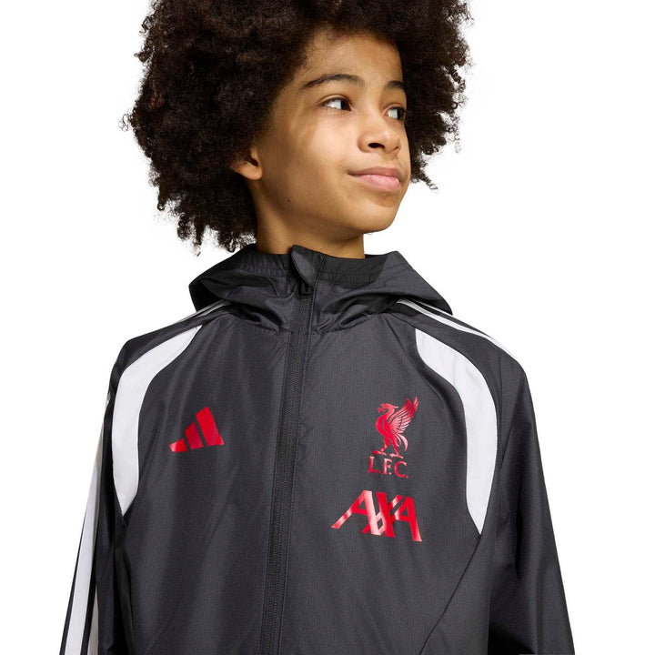 adidas Lfc Aw Jacke Y Kinder - black