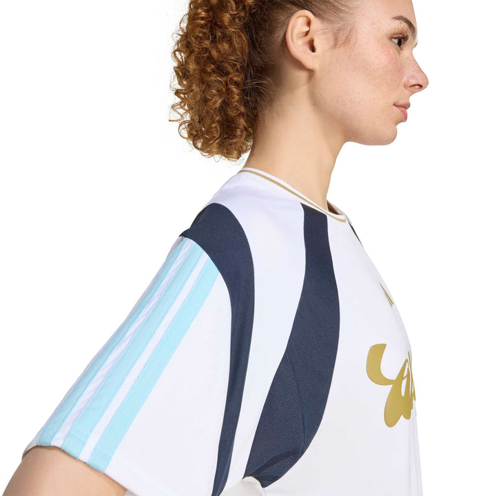 adidas W Her Tee - white/hazbei/ntnavy/i