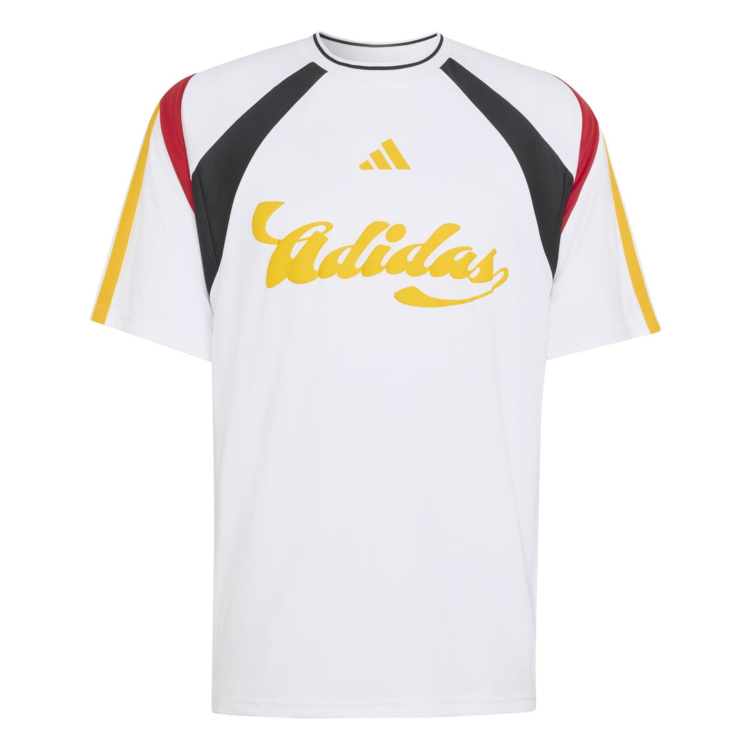 adidas M Tiro Np Tee - white/black/tepore/co