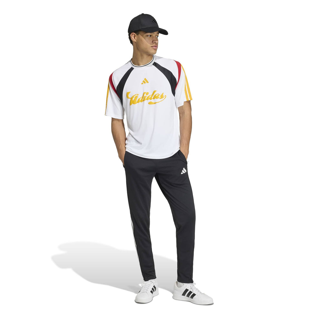 adidas M Tiro Np Tee - white/black/tepore/co