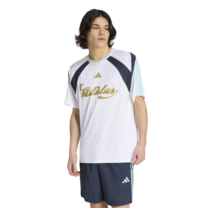 adidas M Tiro Np Tee - white/ntnavy/iceblu/h